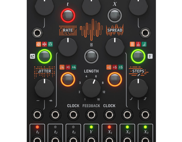 Eurorack Chaos (clon de Mutable Instruments "Marbles")
