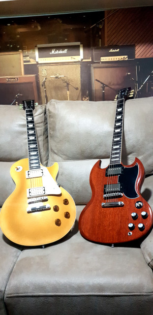 Tokai LS196gt + Gibson Sg Reissue 61 por Sg Custom Shop