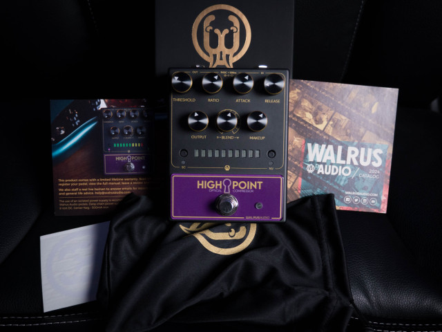 Walrus Audio Highpoint Optical Compressor (Alta Gama) Nuevo