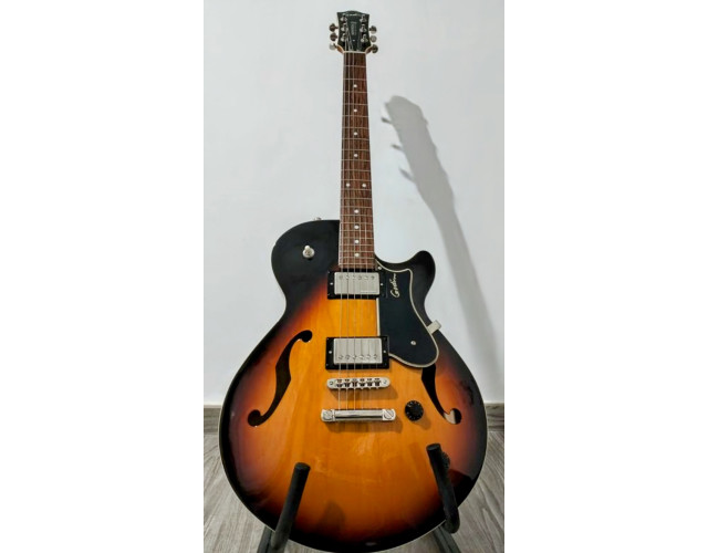 Godin Montreal premiere sunburst RN HG with bag