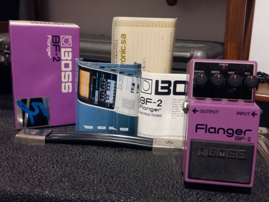 Boss BF-2 Flanger - '87 Made in Japan Green Label