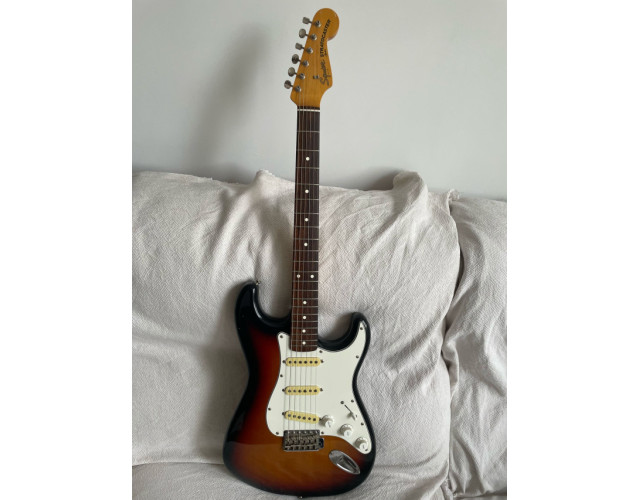 Squier JV stratocaster 1982 - Sunburst Cambios dentro