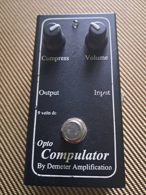Demeter Amplification Com -1 Opto compulador Compresor Efecto Pedal..