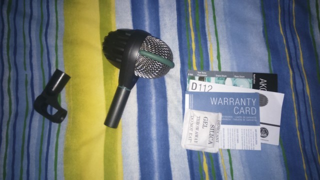 Microfono AKG D112!