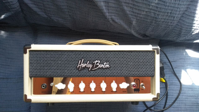 Ampli Harley Benton TUBE15 head Nuevo sin válvulas