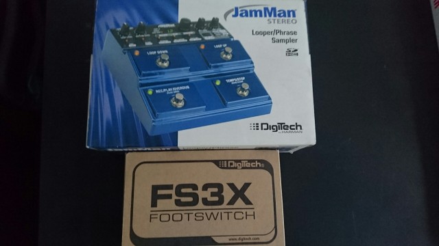 Looper Digitech JamMan Stereo + Pedal Fs3x