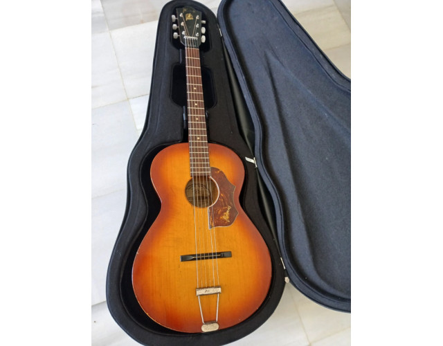 Guitarra acustica vintage Framus parlor de los 60, va genial!!