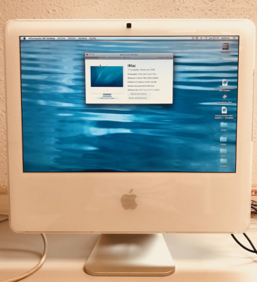 Apple iMac 17" + disco duro externo