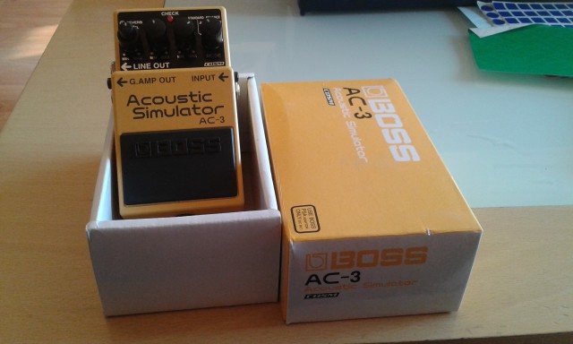 Pedal Simulador Guitarra Acústica BOSS AC-3