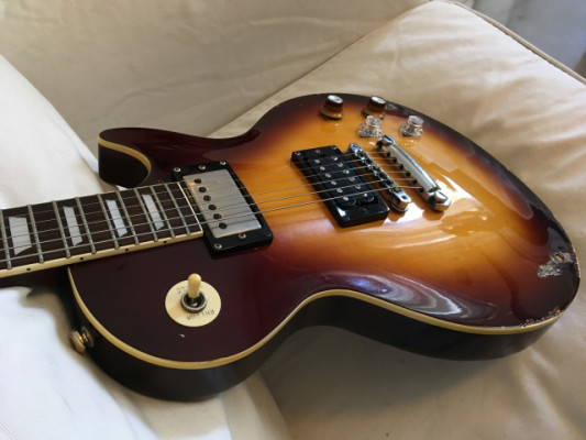 Belamy Les Paul japonesa años 70-80 pastilla Gibson, pala tipo Gibson y más