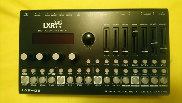 Erica Synths LXR-02 Drum Synthesizer