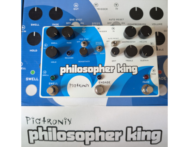 Pigtronix Philosopher King - Compresión y Swell Armónico - Con caja!