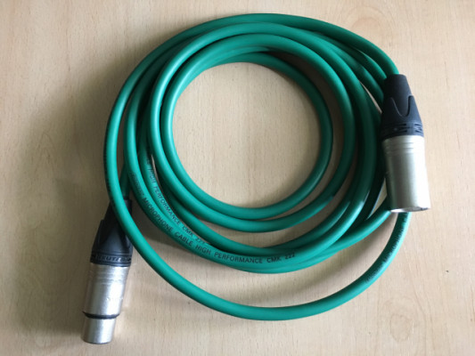 Cables Cordial con conector XLR