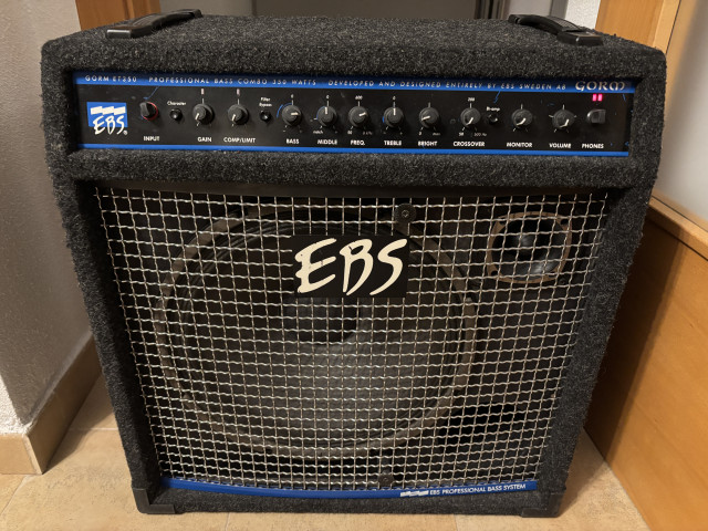 Amplificador combo EBS GORM 350W