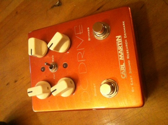 Carl martin dc drive. Overdrive y booster