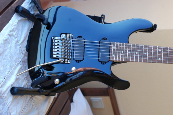 ¡REBAJADA! IBANEZ S7420-BK + Seymour Duncan blackouts