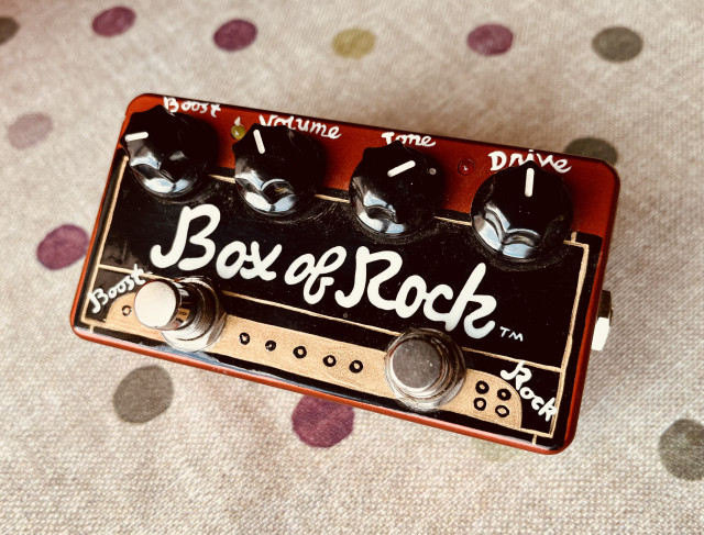 Zvex Box of Rock handpainted