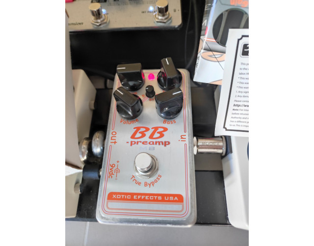 BB Preamp mid boost (xotic, custom shop)