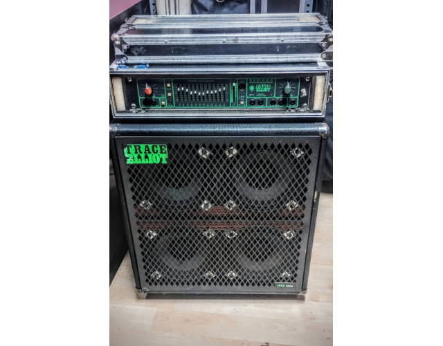 Trace Elliot GP-12 SMX 300 (Cabezal en Flight case) + pantalla Trace Elliot 4 x 10"