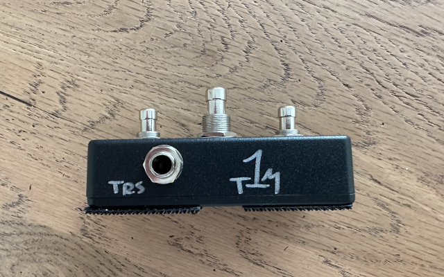 T1M switcher para pedales Strymon