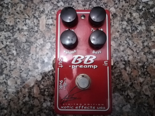 Xotic BB Preamp Andy Timmons - ENVÍO INCLUIDO