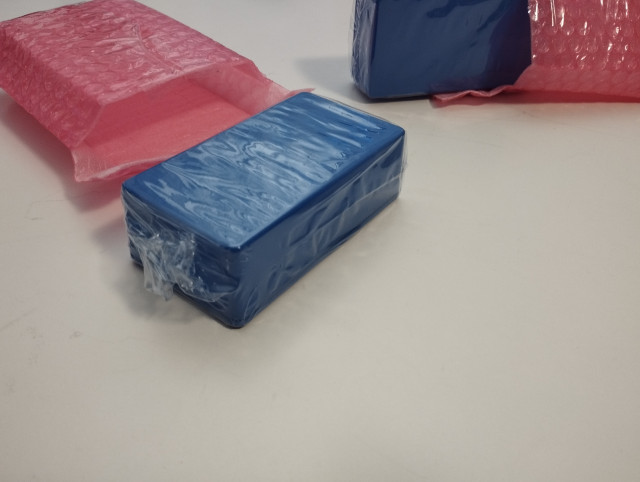 Cajas 125B para pedales - color azul