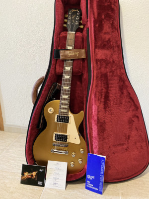 O Cambio Gibson Les Paul Tribute 50,s Gold Top 2016