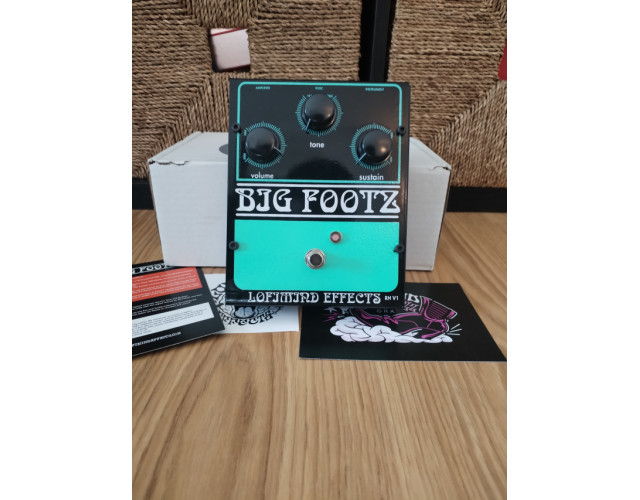 Lofimind Effects Big footz (big muff ram's head) DEMO VIDEO