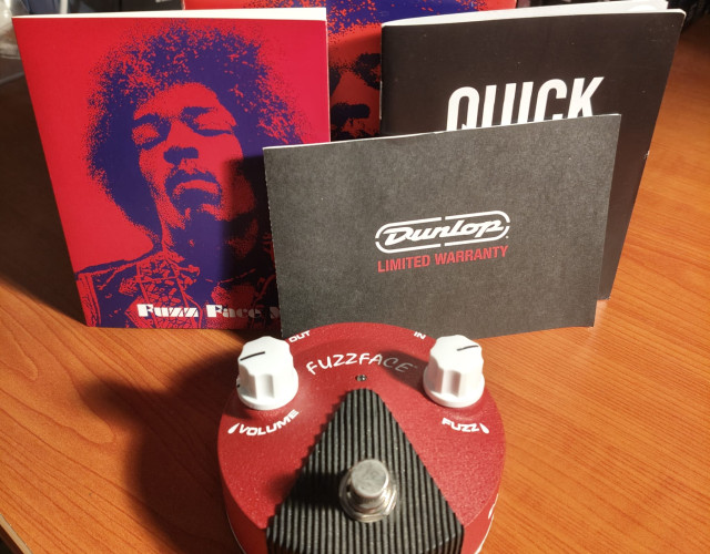 Dunlop Fuzzface Jimi Hendrix Band of Gypsys