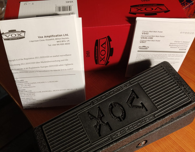 Pedal Wah Wah Vox v845