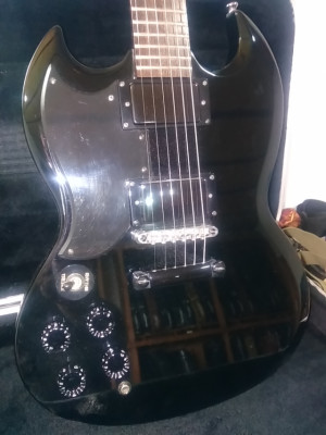 Epiphone Tony Iommi Signature SG Ebony Electric Guitar Korea zurda
