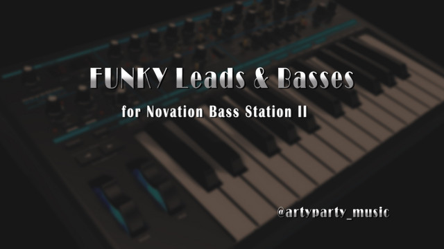 FUNKY Leads & Basses para Novation Bass Station 2