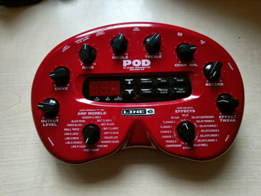 Multiefectos Line6 Pod 2.0