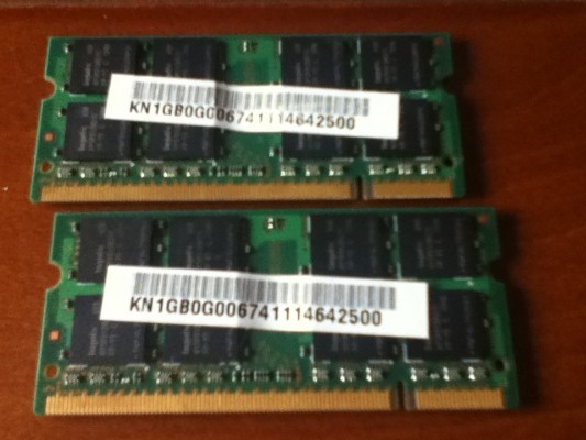 RAM 2x1GB DDR2 - HYNIX