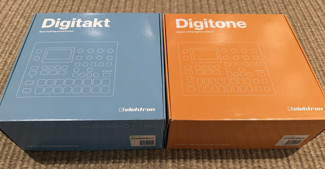 Elektron Digitakt MKI + Digitone MKI