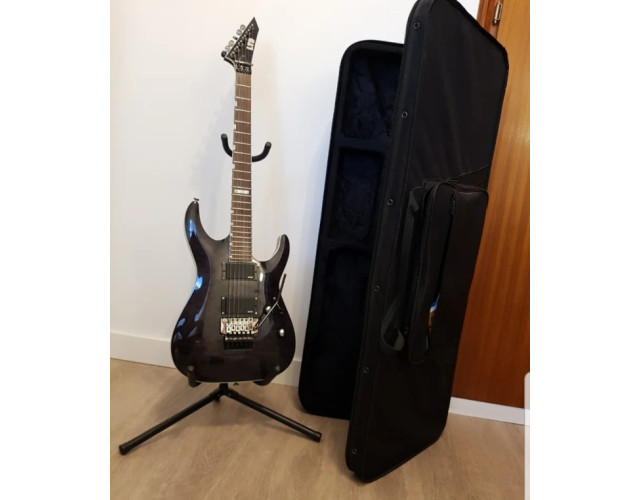 ESP LTD MH350fr STBLK Puente flotante Floyd Rose