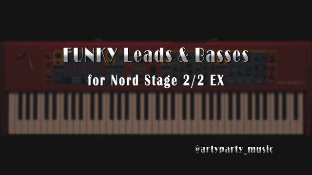 FUNKY Leads & Basses para Nord Stage 2/ 2EX