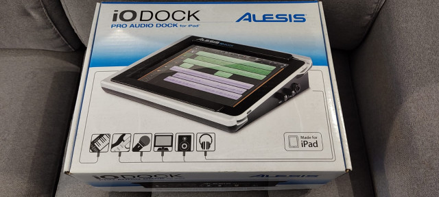 Interfaz de audio para Ipad Alesis IO Dock