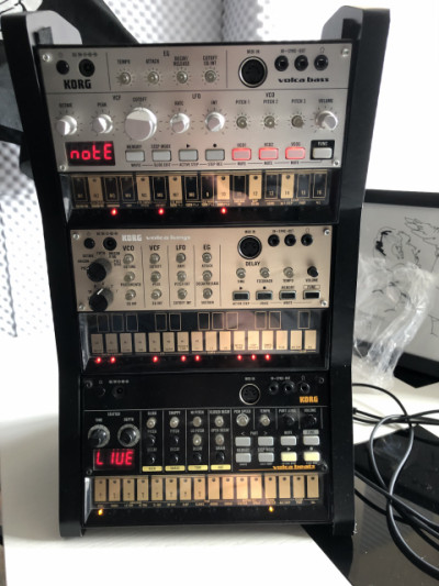 Pack Korg Volca con stand
