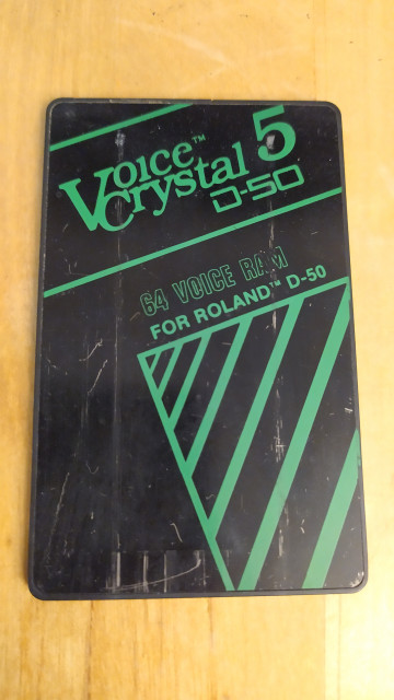 Voice Crystal 5 64 Voice RAM Card para Roland D-50