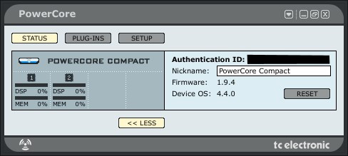 Powercore Compact + Tarjeta Firewire PCI + Cable Firewire + Licencias
