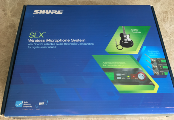 Shure SLX Wireless (SLX4 + SLX1)