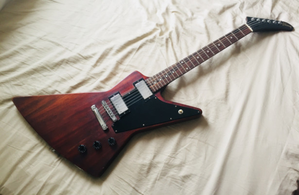 Gibson Explorer USA Worn Brown