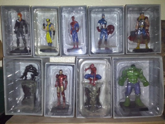 Colección oficial de figuras de plomo de Marvel Eaglemoss..