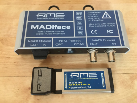 RME MADIface ExpressCard