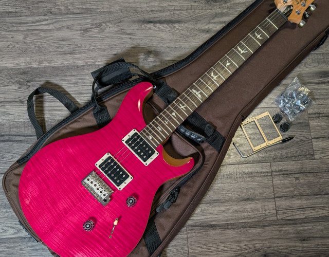 PRS SE Custom 24 Bonnie Pink