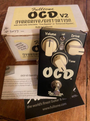 OCD fulltone. limited edition sterling black. V2.