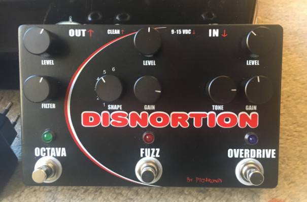 PIGTRONIX Disnortion Overdrive+Fuzz+Octava (Sin estrenar)