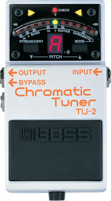 Boss TU-2 Afinador formato pedal