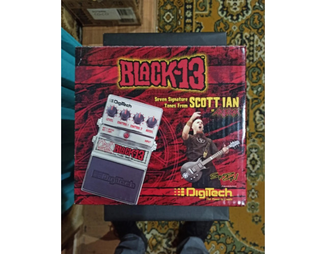 Digitech Black 13 - Scott Ian, NUEVO!